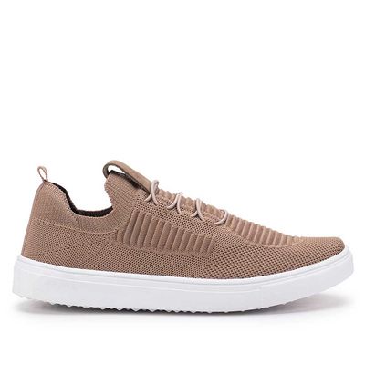tenis-masculino-casual-fascar-izi-bege-em-knit-15003-Bege_1